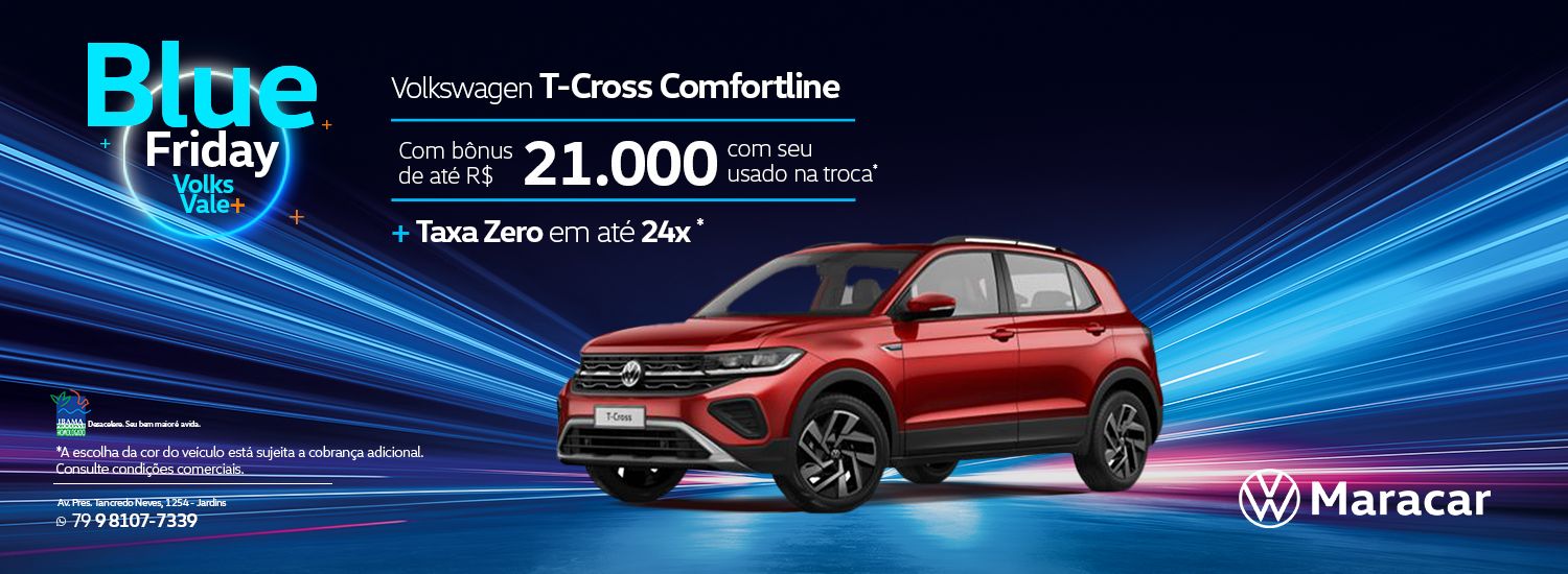 Blue T-Croos Confortiline