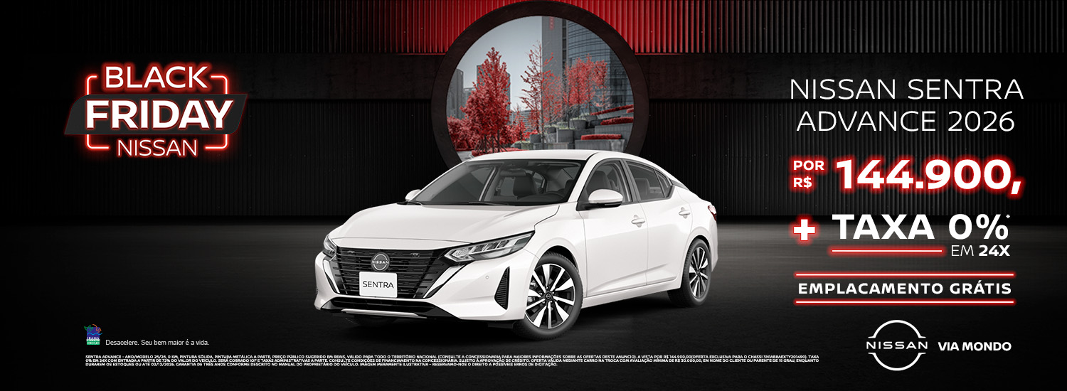 BLACKFRIDAY SENTRA NOVEMBRO