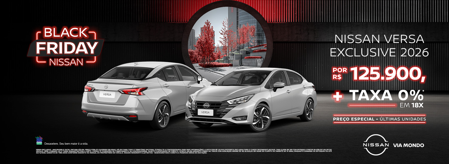 BLACKFRIDAY VERSA EXCLUSIVE NOVEMBRO