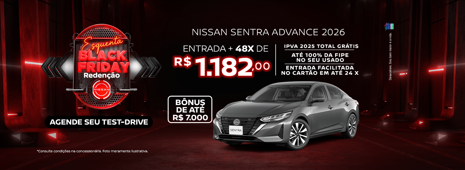 Oferta do Sentra 