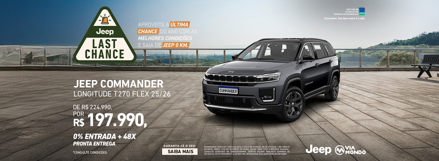 COMMANDER LONGITUDE - DEZEMBRO