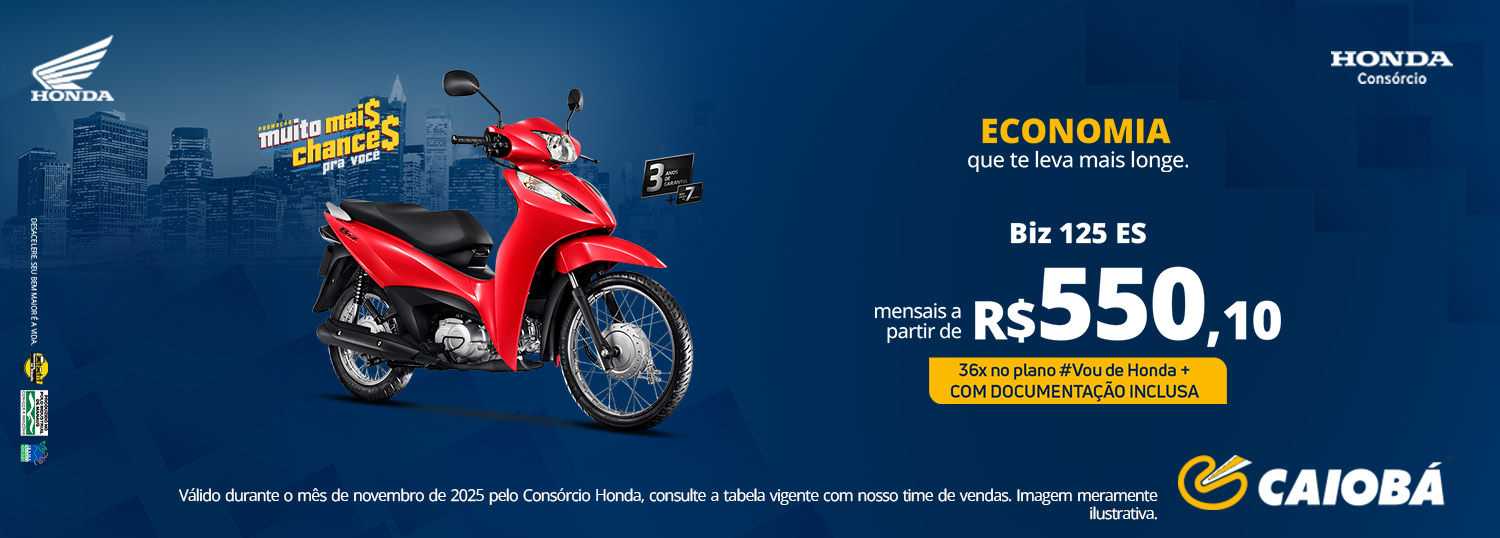 BIZ ES 125 CNH NOVEMBRO 2025