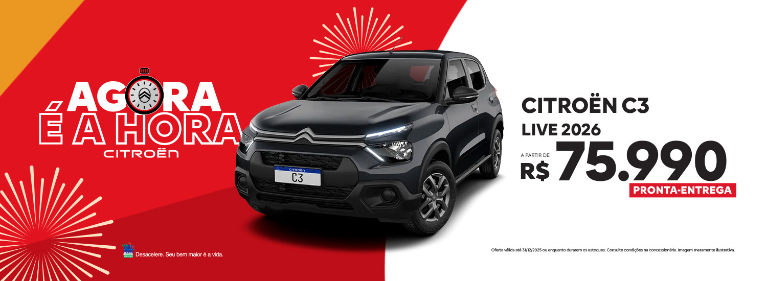 C3 Live - Agora é hora