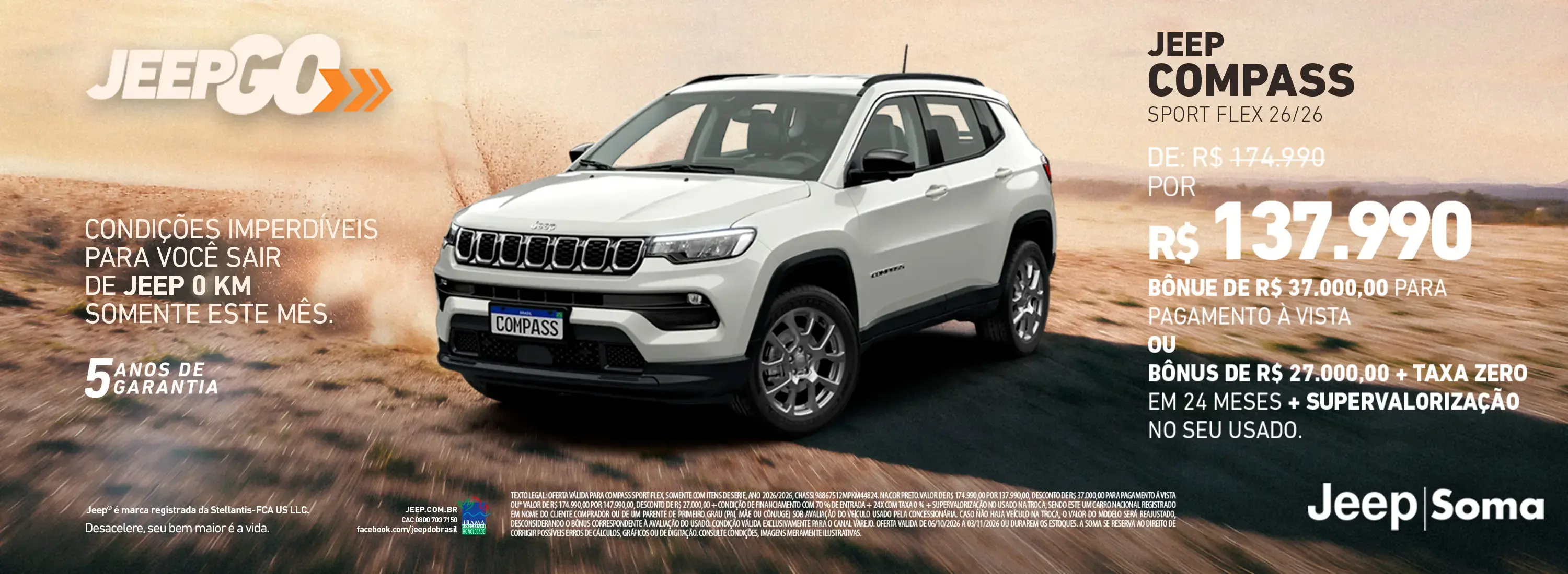 COMPASS SPORT VAREJO - OUTUBRO 2026