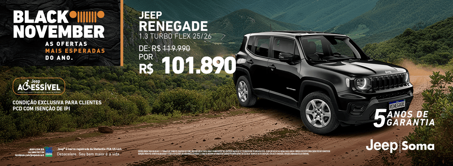 OFERTA - NOVEMBRO - RENEGADE 1.3