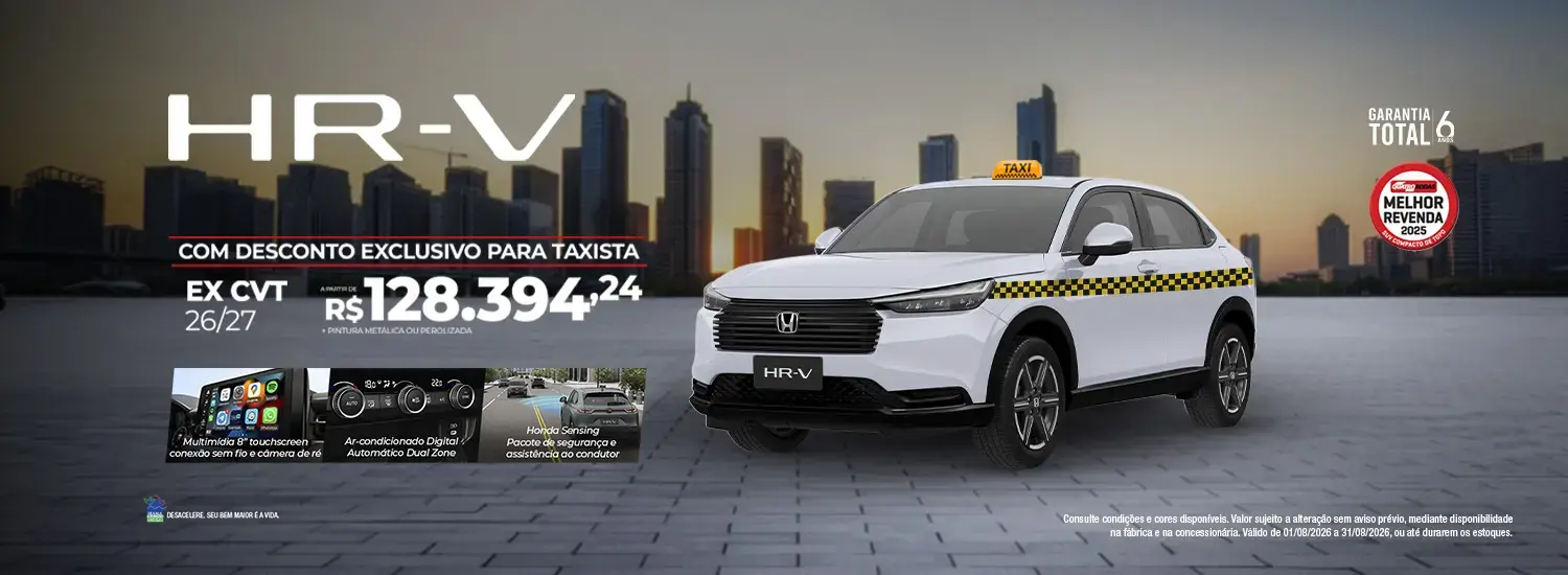 HR-V TAXI - AGOSTO