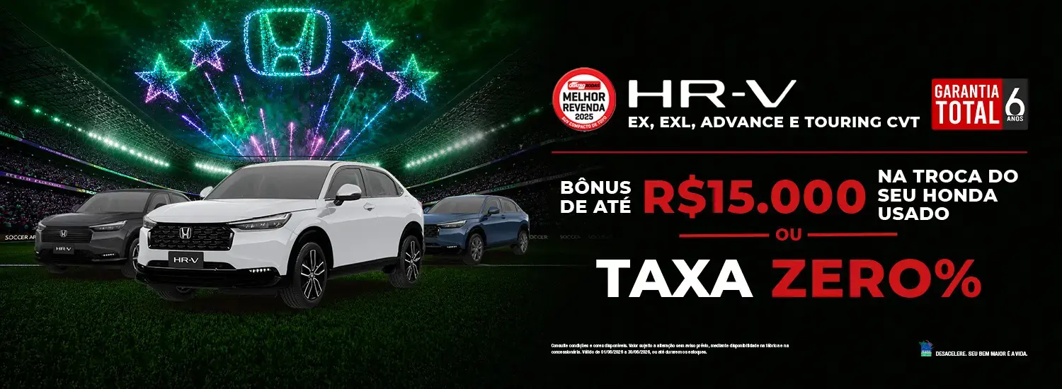 HR-V - VERSÕES - JUNHO