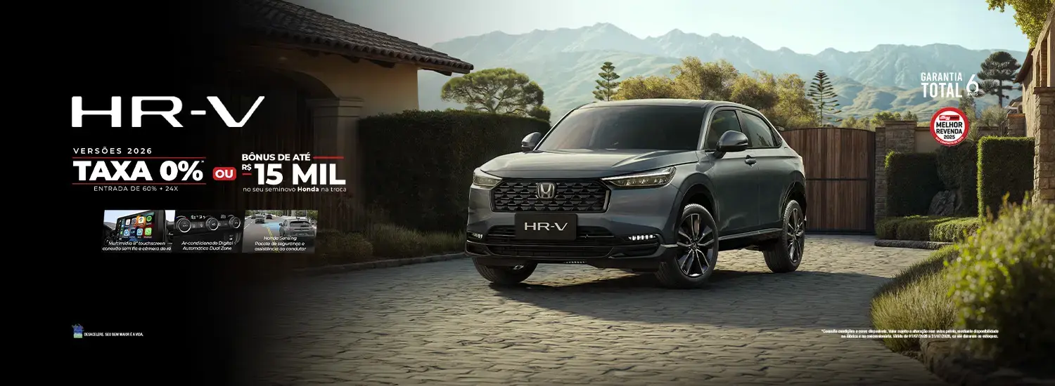 HR-V - VERSÕES - JULHO