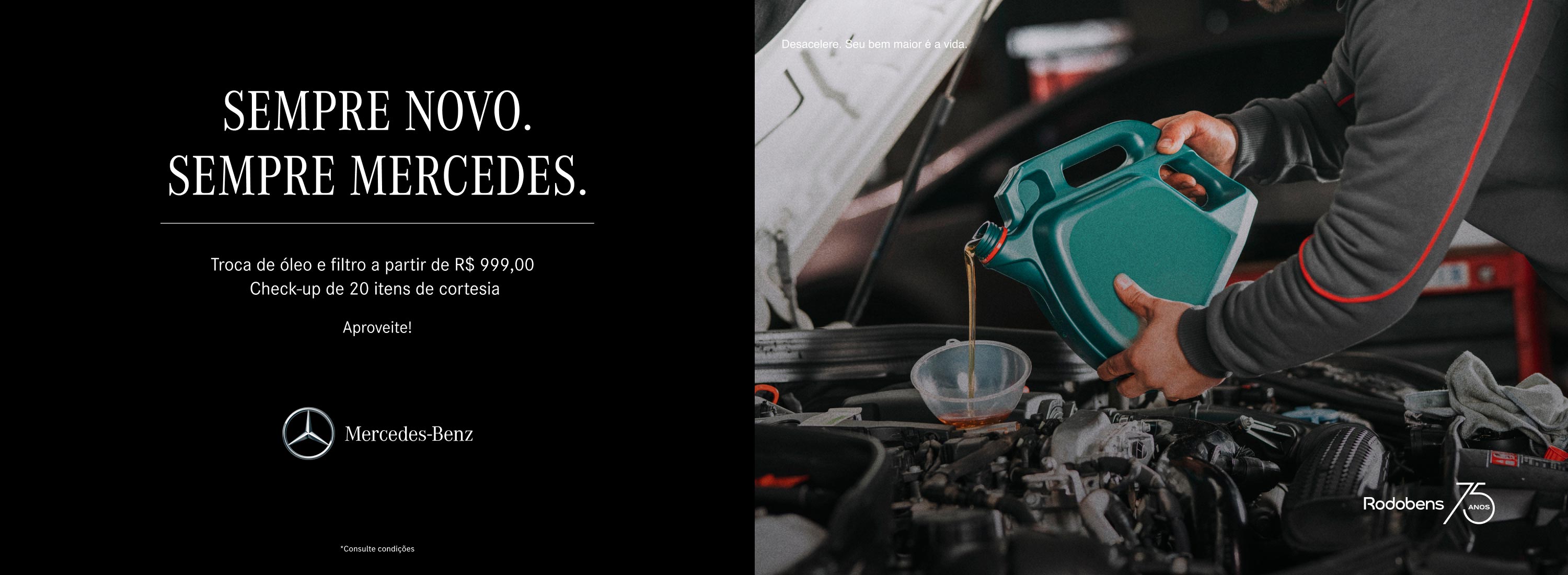 Realize serviços exclusivos