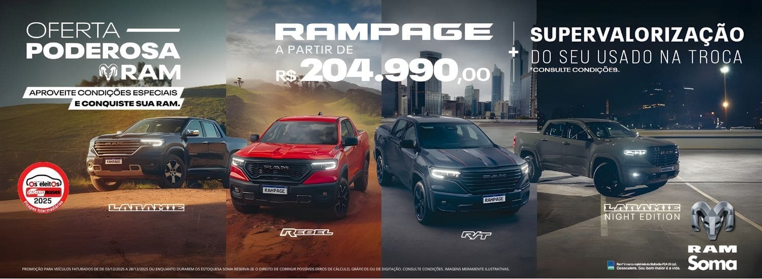 OFERTA - DEZEMBRO - RAMPAGE