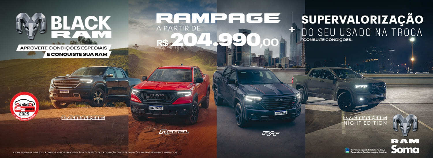 OFERTA - NOVEMBRO - RAMPAGE