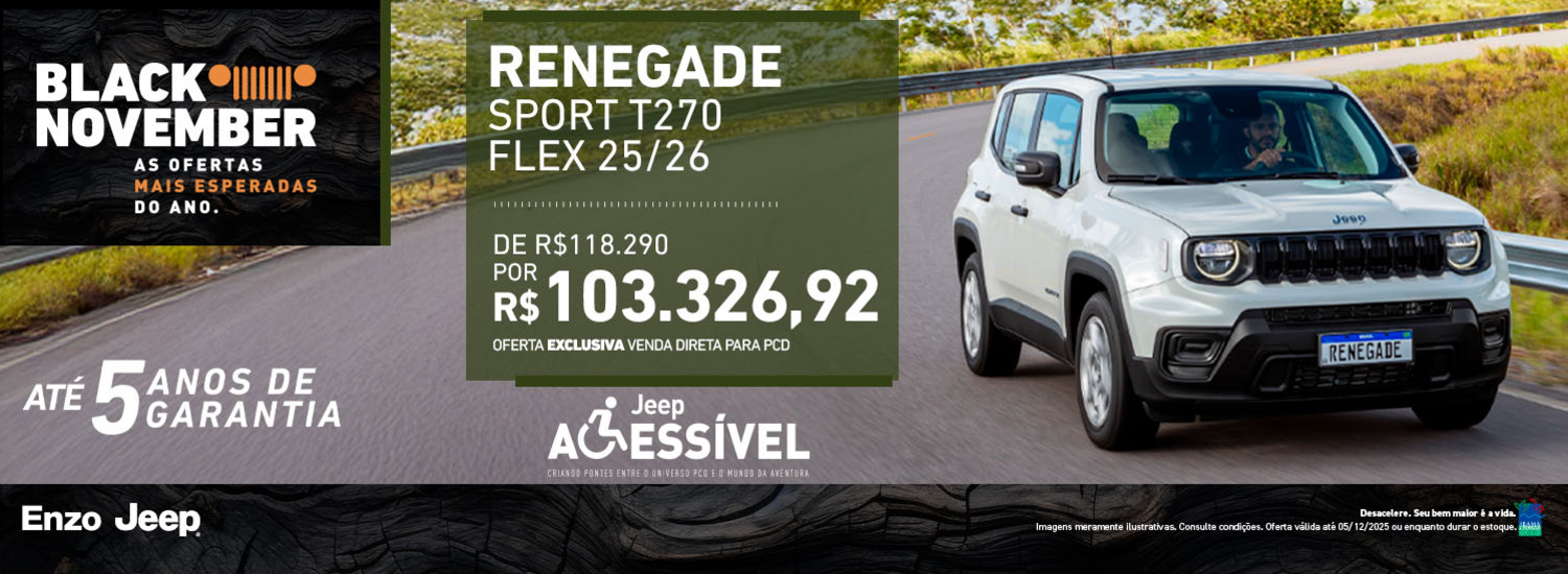 RENEGADE PCD | NOVEMBRO