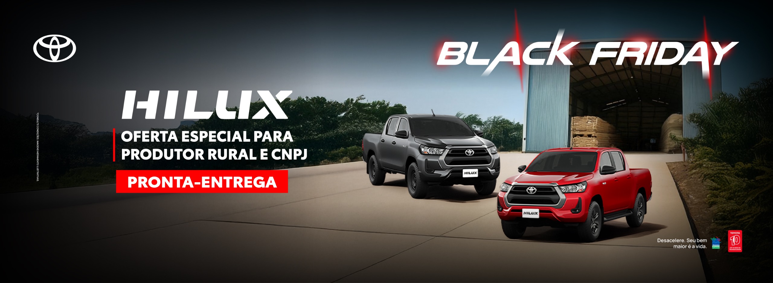 Hilux 18% de desconto