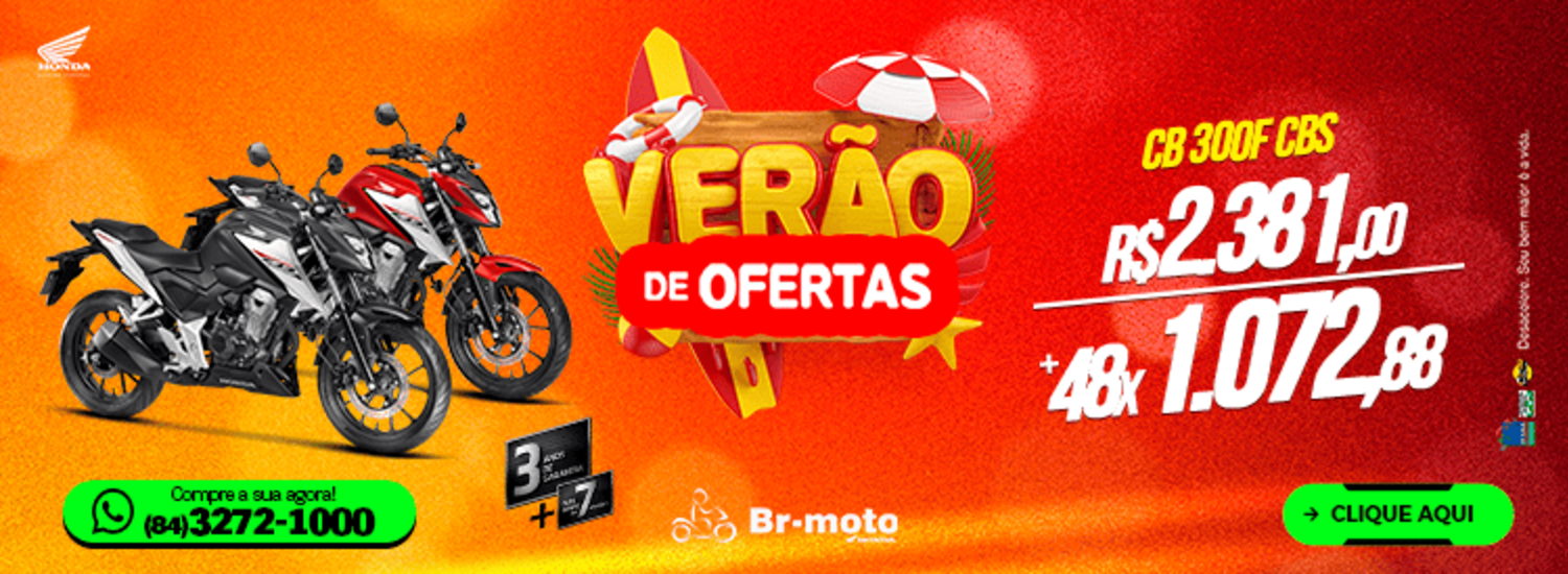 VERÃO CB 300F CBS