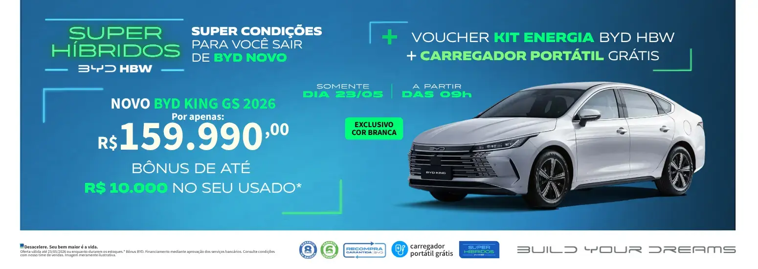 OFERTA KING GS BRANCO MAIO
