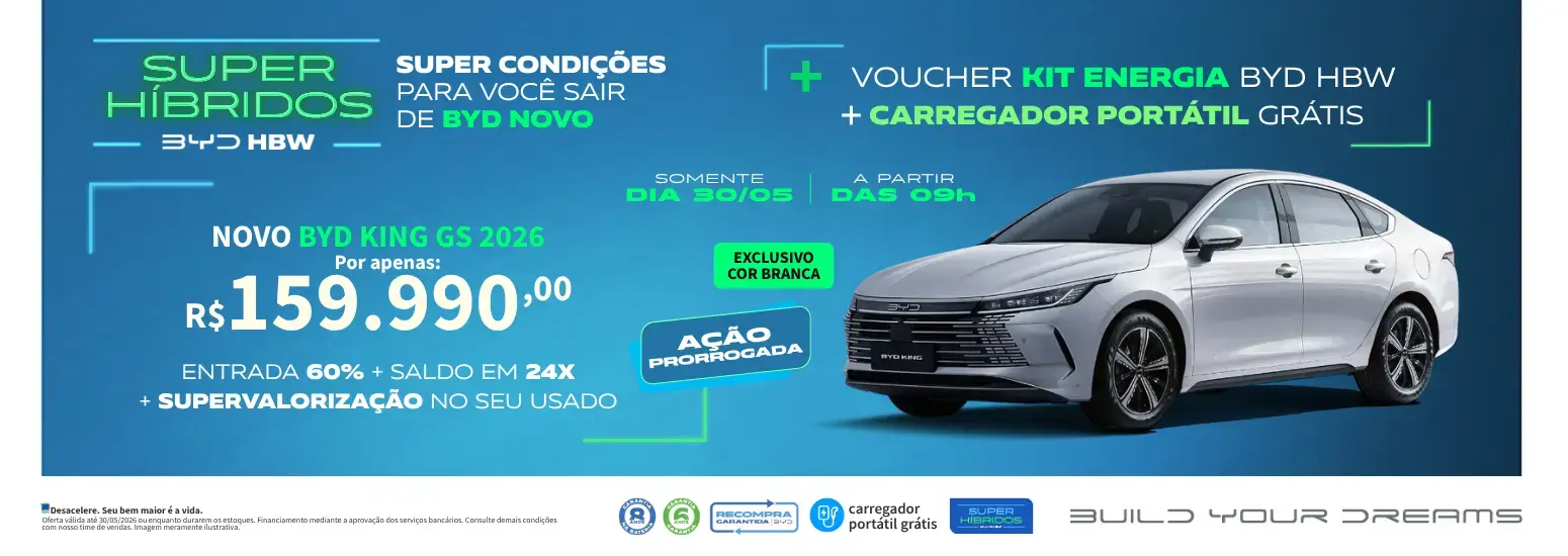 OFERTA KING GS BRANCO MAIO