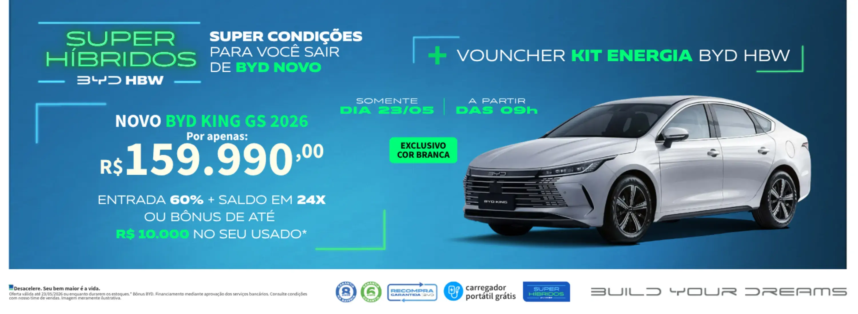 OFERTA KING GS BRANCO MAIO