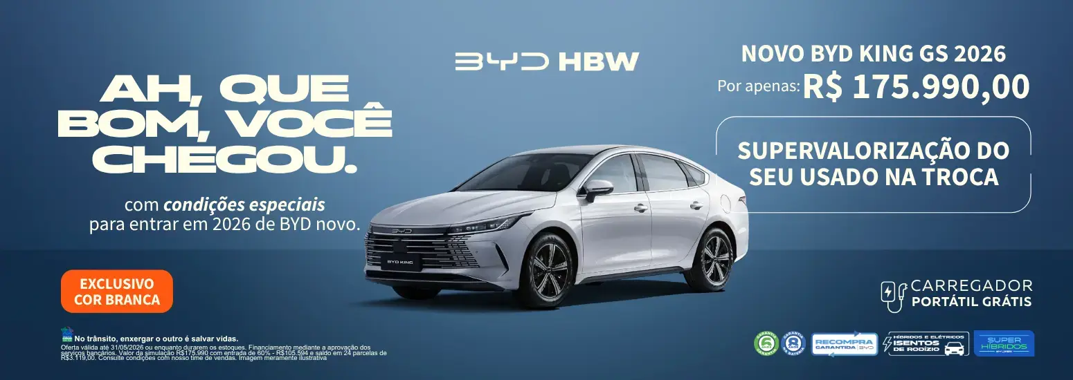 OFERTA KING GS BRANCO MAIO