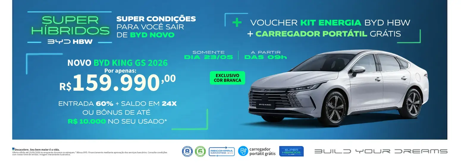 OFERTA KING GS BRANCO MAIO