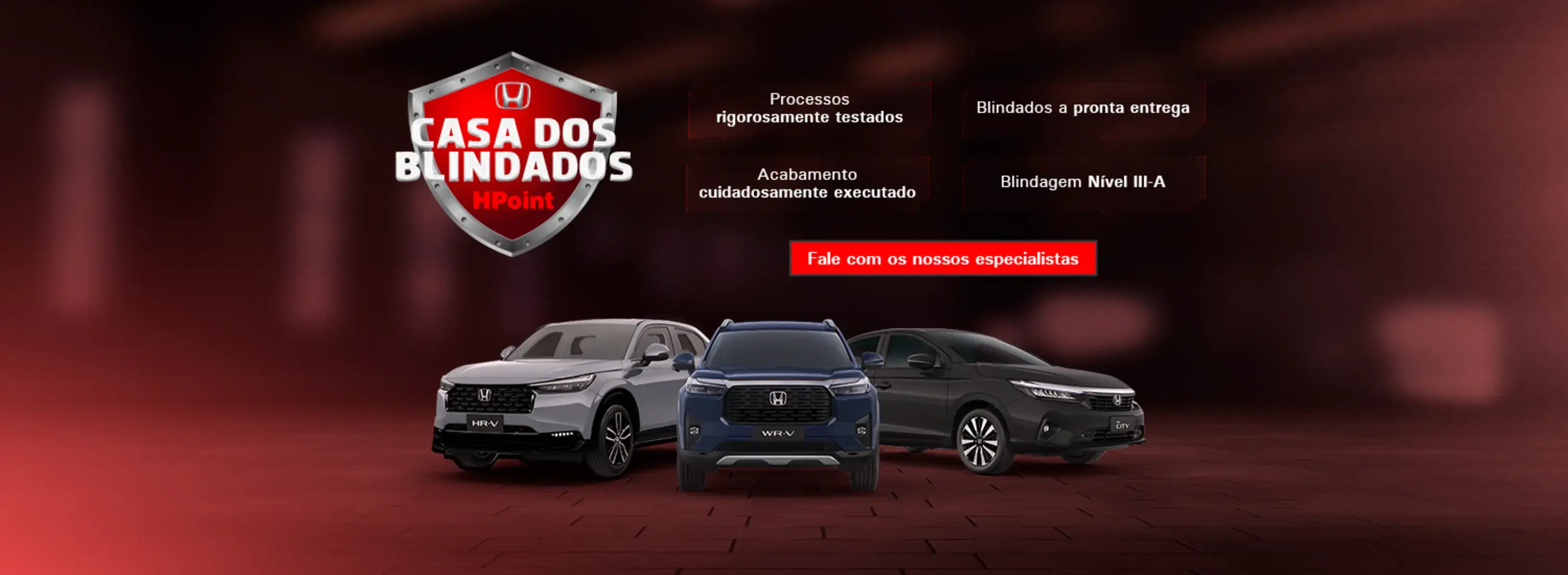 Blindados à pronta entrega