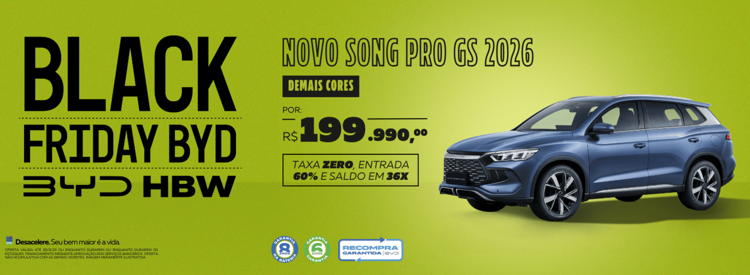 OFERTA BLACK FRIDAY SONG PRO DEMAIS CORES