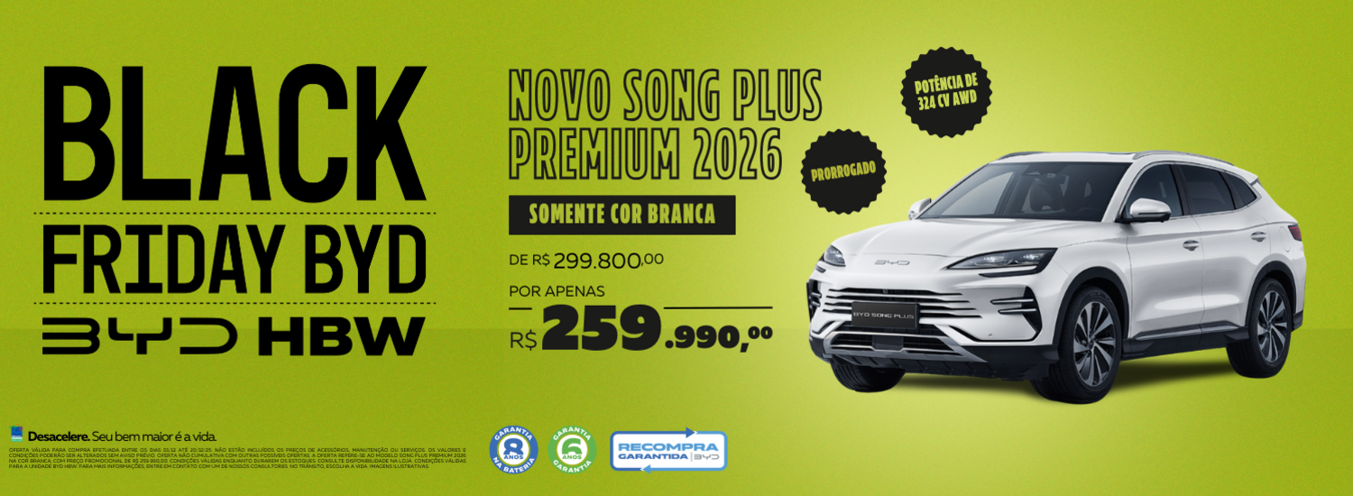 OFERTA BLACK FRIDAY SONG PLUS PREMIUM BRANCA