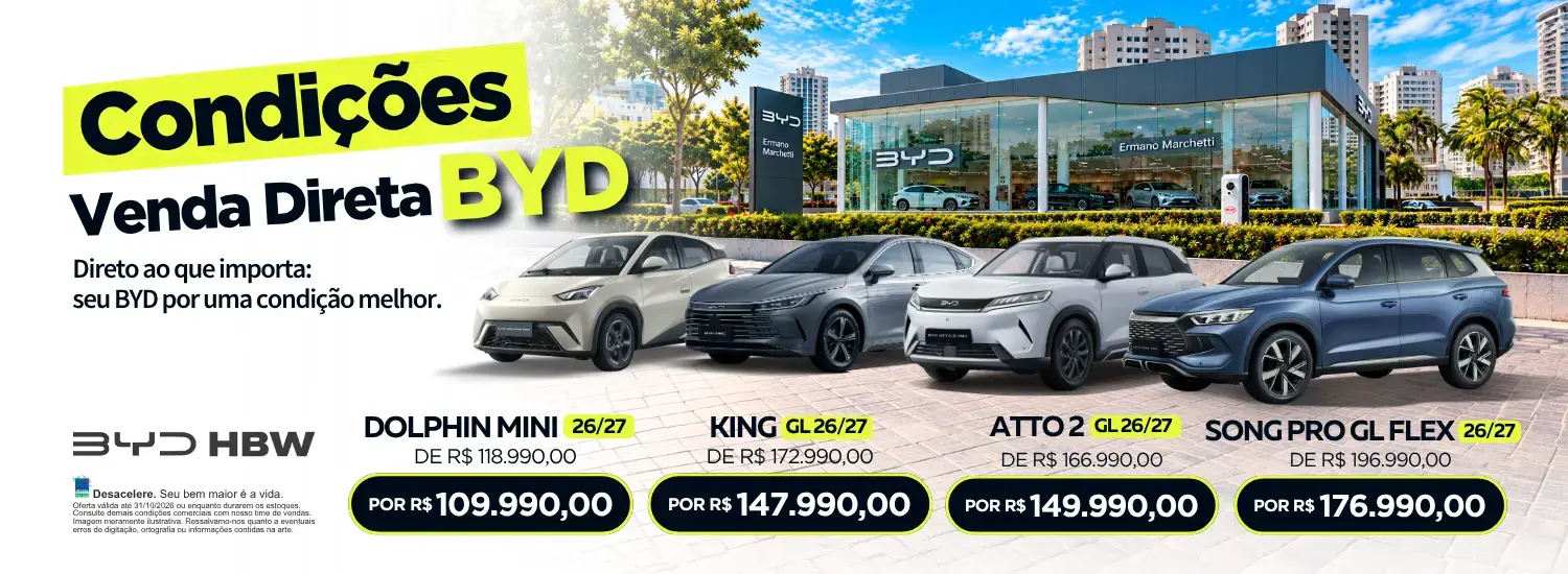 Oferta Venda Direta BYD Dolphin
