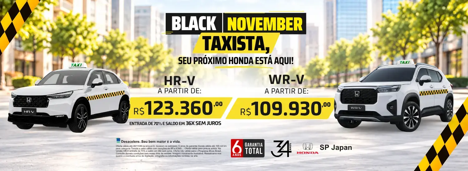 OFERTA TAXISTA NOVEMBRO