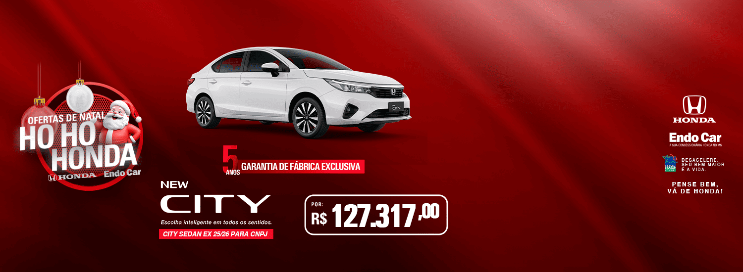 CITY SEDAN EX 25 26 - VENDA DIRETA - CNPJ