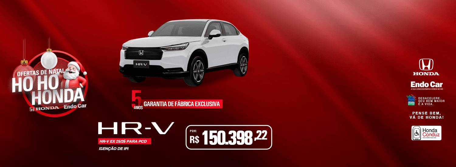 HR-V EX 25 26 - VENDA DIRETA - PCD