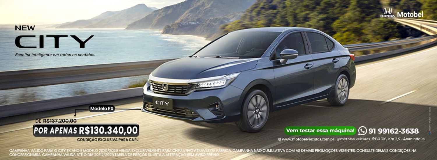 CAMPANHA CITY SEDAN DEZEMBRO 2025