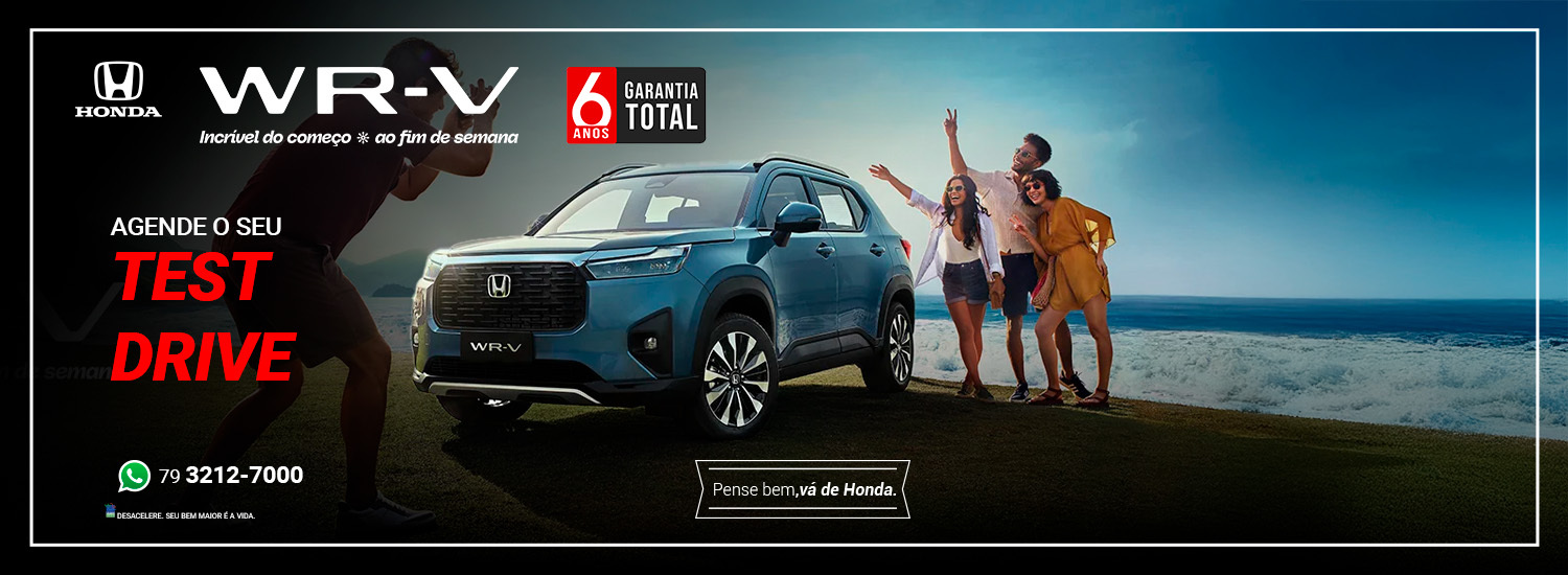 TESTE DRIVE WR-V