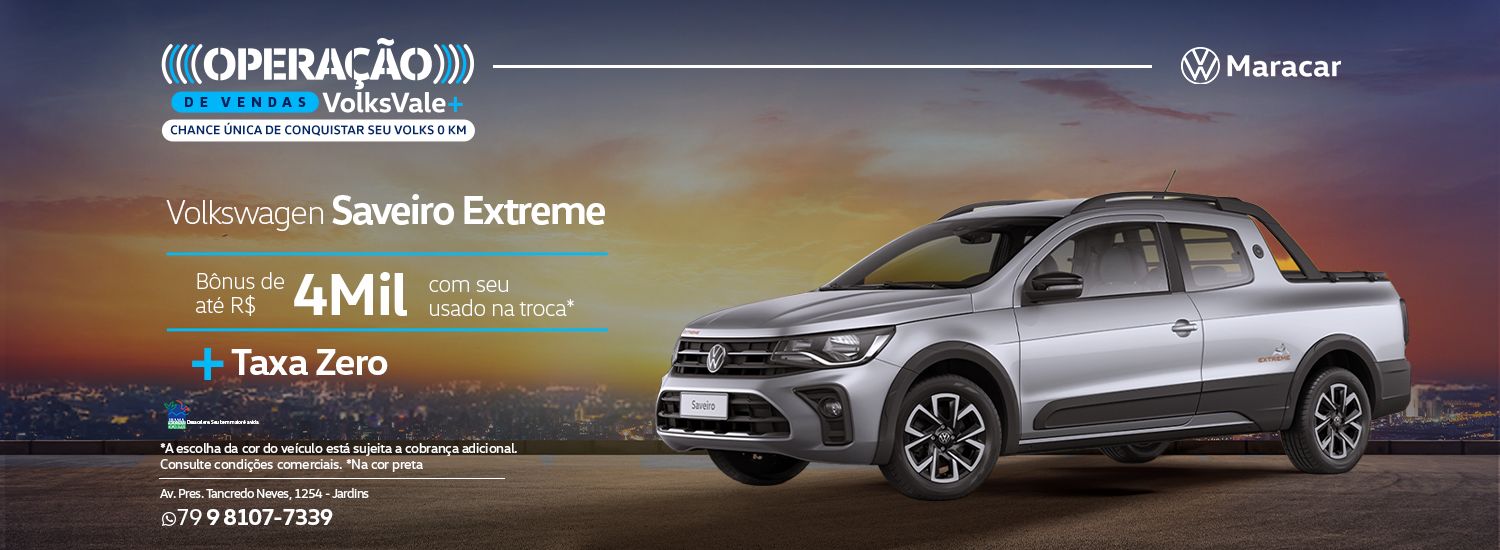 Operação de Vendas Saveiro