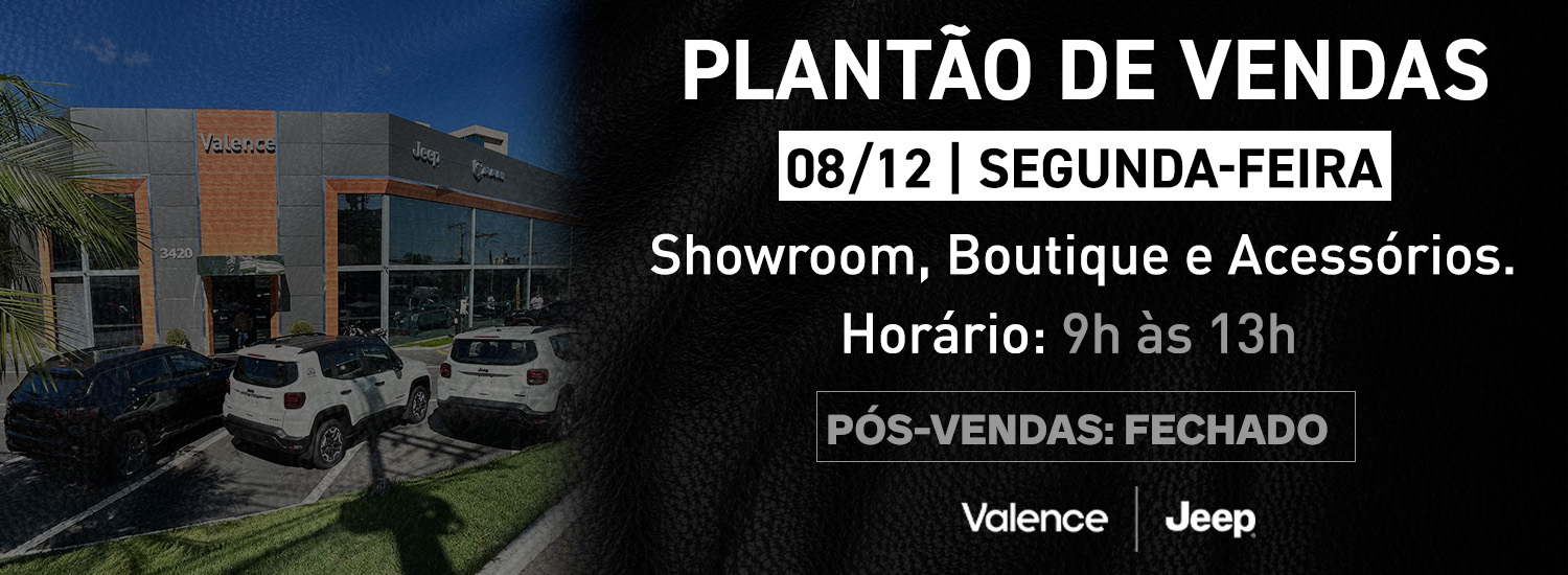 COMUNICADO PLANTÃO DE VENDAS 