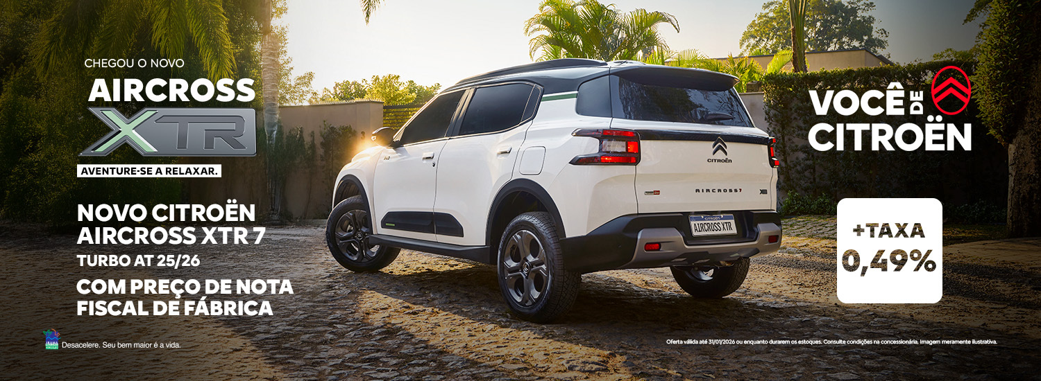 Aircross XTR - Janeiro