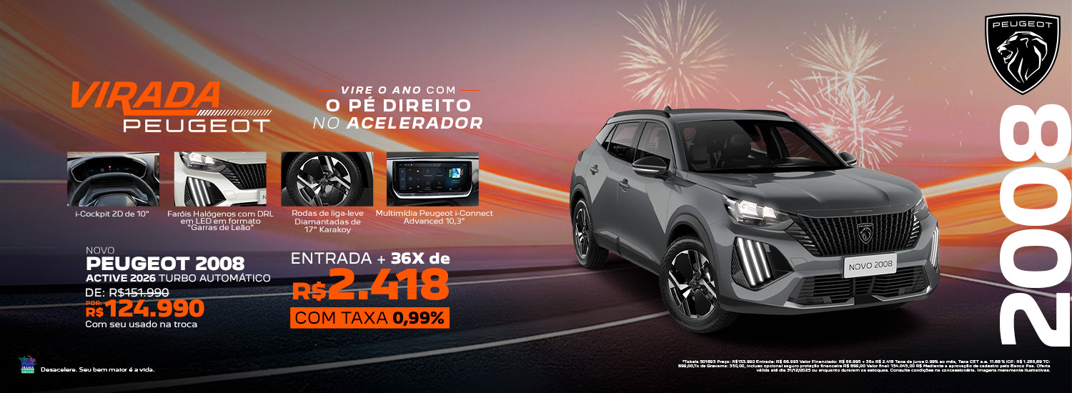2008 Active - Virada Peugeot