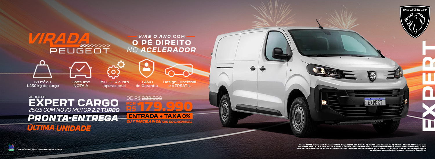 Expert Cargo - Virada Peugeot