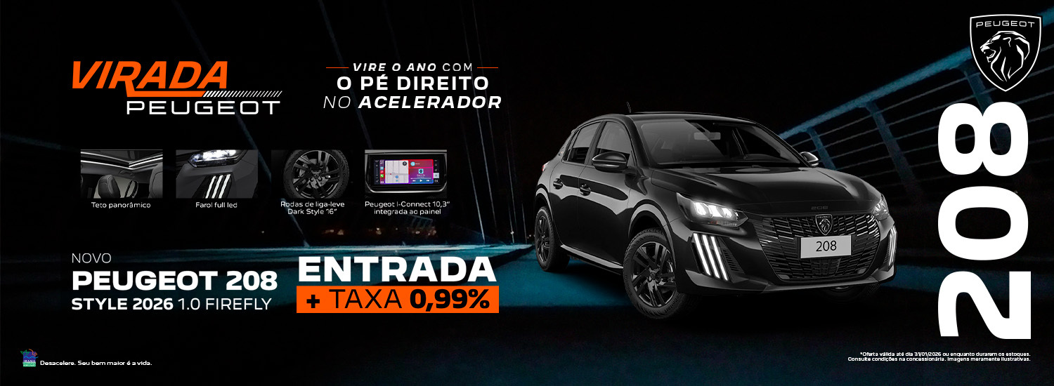 208 Style - Virada Peugeot