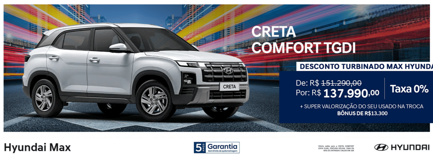 Creta Comfort TGDI