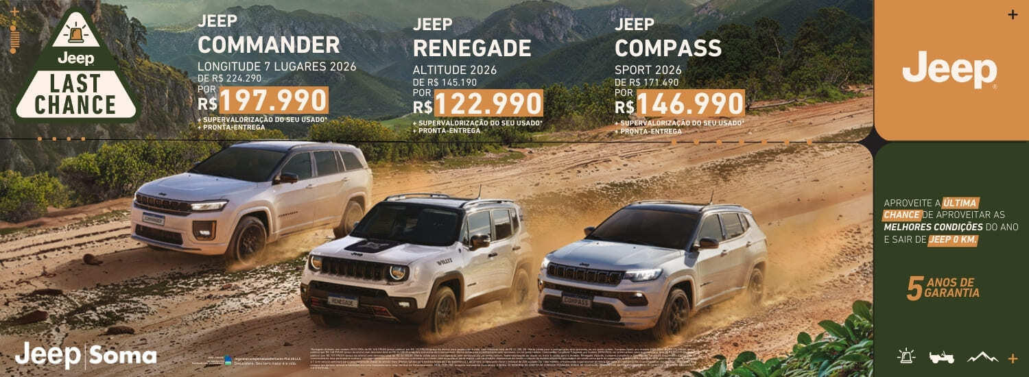 OFERTA - DEZEMBRO - LAST CHANCE