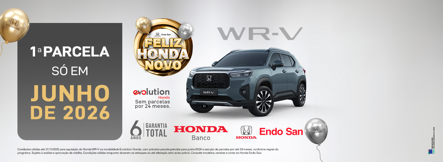 [67] FELIZ HONDA NOVO WRV