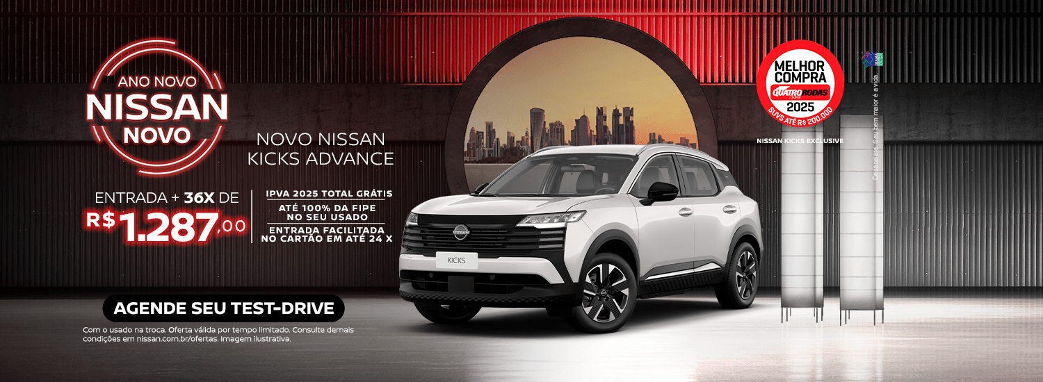 OFERTA KICKS ADVANCE 