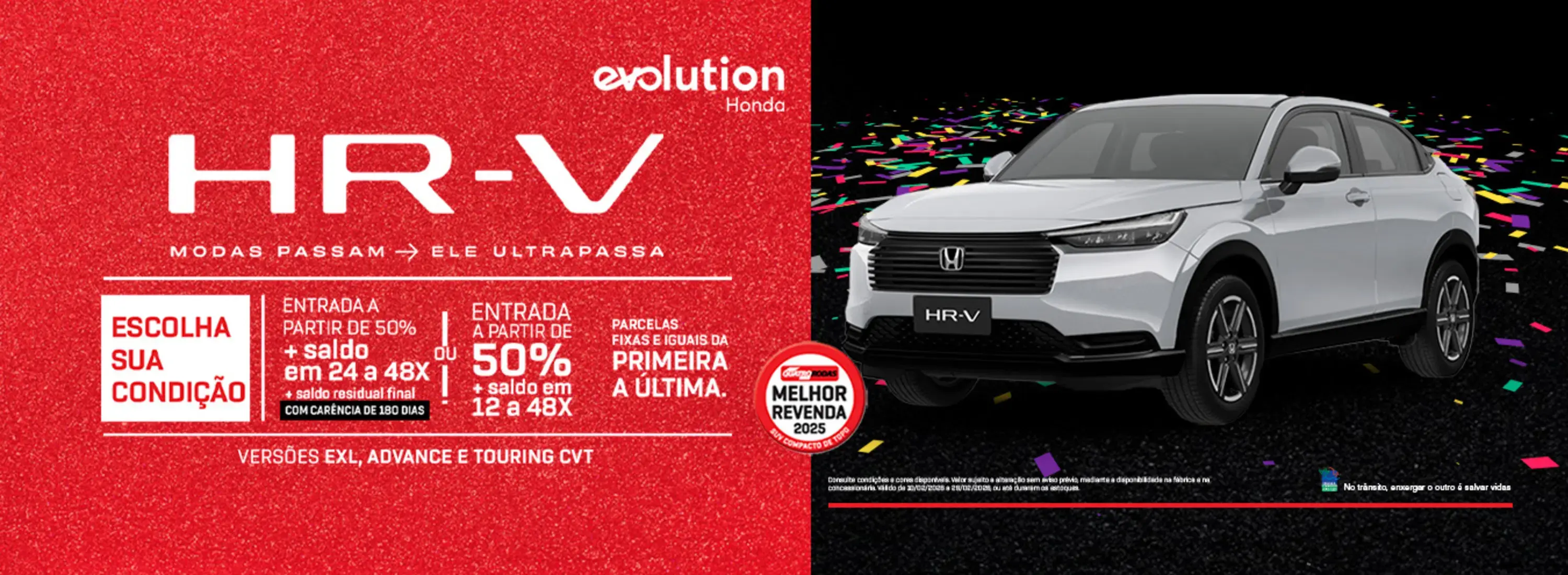 HR-V - Versões - Fevereiro