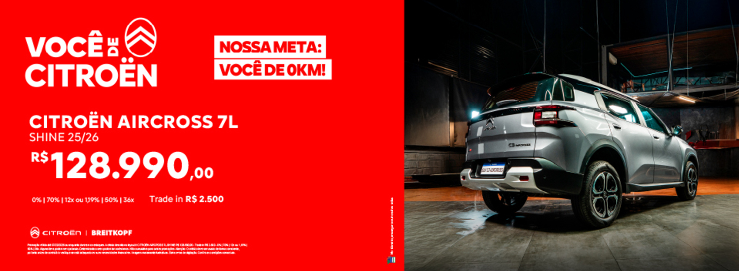 Aircross 7L Shine 01/26