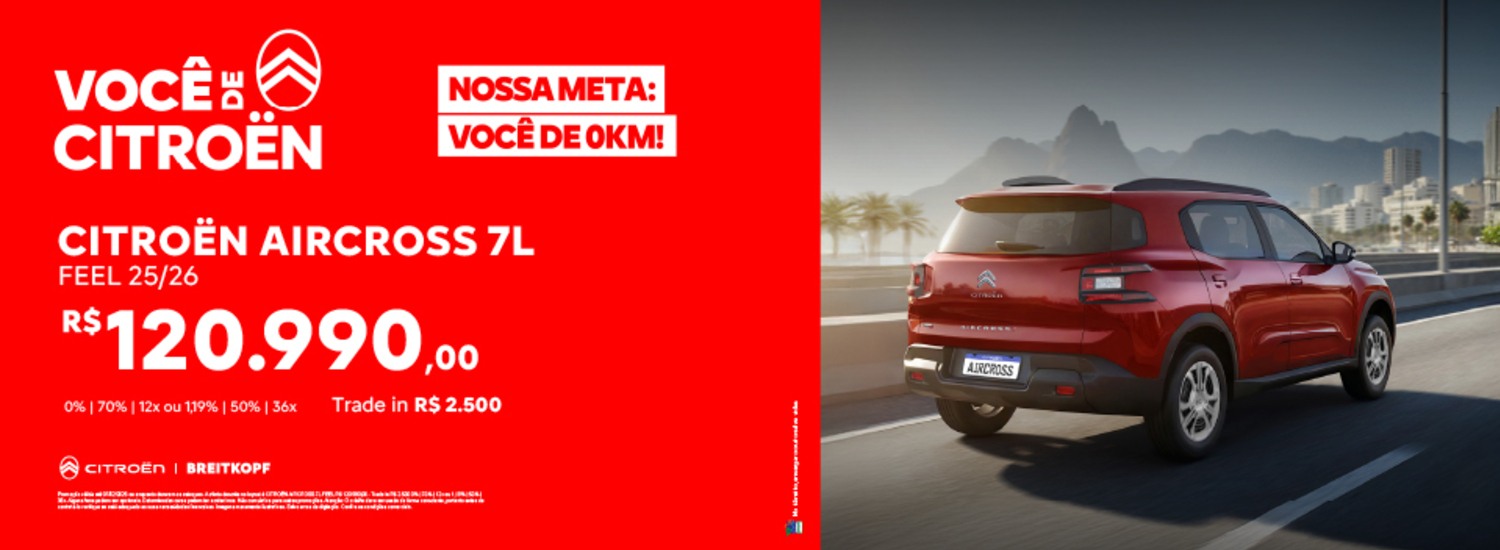 Aircross 7L Feel 01/26