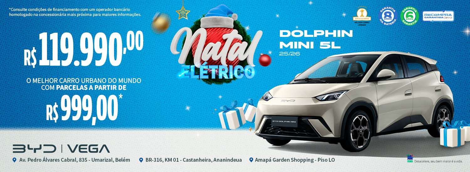 Ofertas BYD de natal
