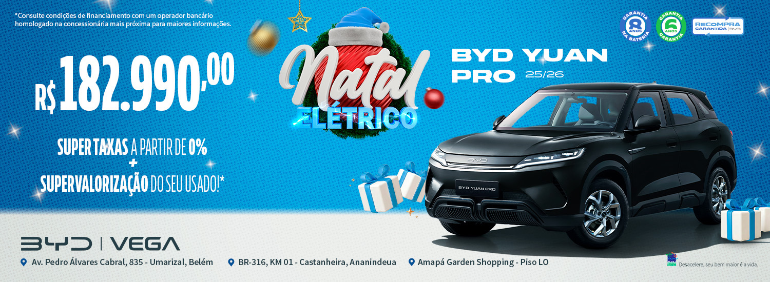 Ofertas de Natal BYD