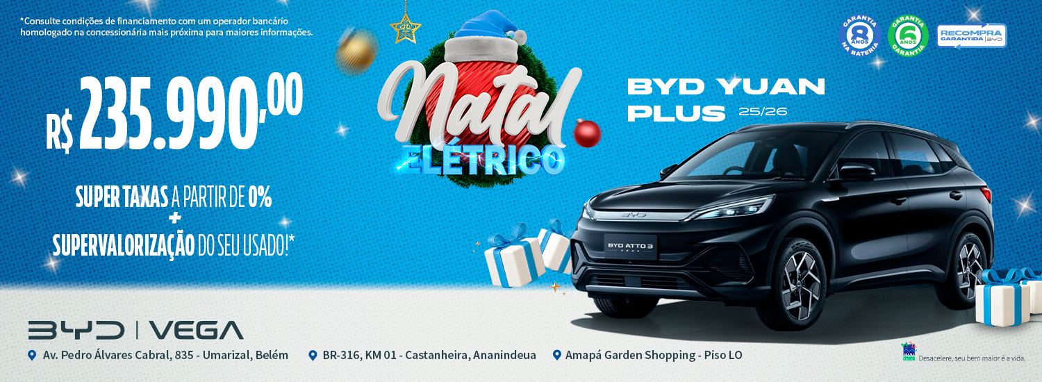 Ofertas de Natal BYD