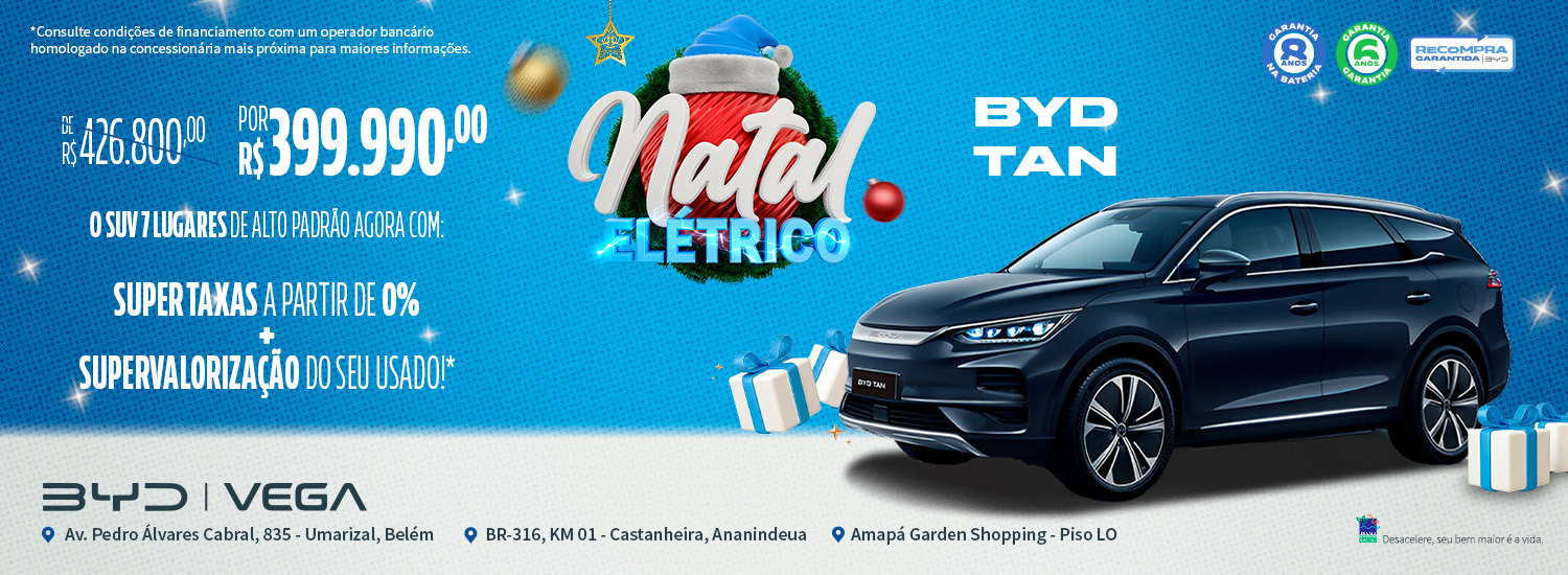 Ofertas de Natal BYD