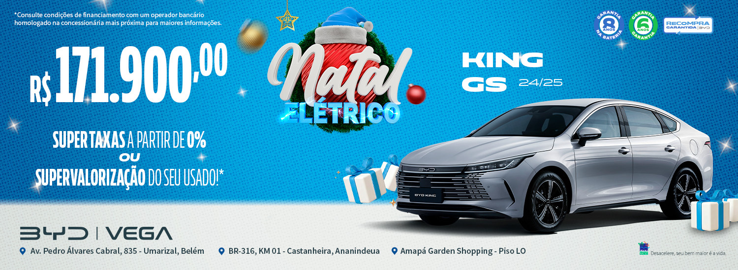 Ofertas de Natal BYD